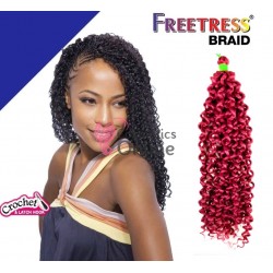 Extensie de par afro Bohemian Crochet Braid FreeTress de 50 cm Visiniu Cod FTA12